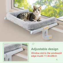 Load image into Gallery viewer, GUUSII HOME Cat Hammock Window Perch Seat Kitten Hanging Bed Windowsill for Indoor