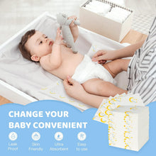 Load image into Gallery viewer, Baby Disposable Changing Pads 100 Count Incontinence Underpad Diaper Changing Liners Quick Absorb Soft Breathable Waterproof Leak Proof 13x18in