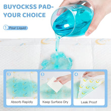 Load image into Gallery viewer, Baby Disposable Changing Pads 100 Count Incontinence Underpad Diaper Changing Liners Quick Absorb Soft Breathable Waterproof Leak Proof 13x18in
