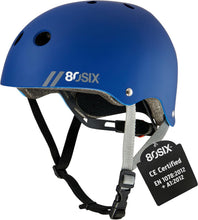 Load image into Gallery viewer, 80SIX Multi-Sport Skateboard Helmet with Adjustable Fit Dial for Kids, Teens, Adults-Certified Hardshell Protective Scooter, Bike Helmet for Cycling, Skateboard, BMX, Inline Skate