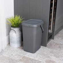 Load image into Gallery viewer, Addis Eco Utility Storage Caddy Ideal Storage Caddy For Kitchen Bathroom 18Ltr DARK GREY