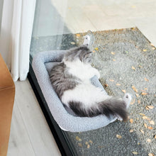 Load image into Gallery viewer, Zakkart Foldable Cat Hammock for Window - Cordless, Machine Washable Bed, Robust