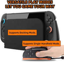 Load image into Gallery viewer, IFYOO NexGrip Ergonomic Grip Set for Nintendo Switch 2 Joycons, Grip Case Compatible with Joy Con 2 Controller, Compatible with Switch 2 Joycon, Switch 2 Accessories - Black