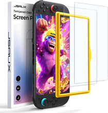 Load image into Gallery viewer, JSAUX 2-Pack Anti Glare Screen Protector for Nintendo Switch 2 with Guide Frame