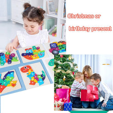 Load image into Gallery viewer, HUADADA Wooden Puzzles Dinosaur Animals Jigsaws puzzle Toys for 2 3 4 Year Old boy 4 Pack Shape Number Toddler Puzzles Toddler Toys Educational Games for Girls Boys Children
