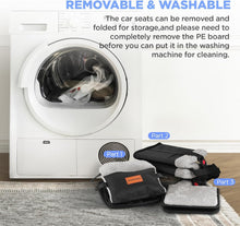 Load image into Gallery viewer, Centre Console Dog Car Seat for Small Dogs, Small Dog Car Booster Seat Washable