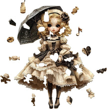 Load image into Gallery viewer, Wooden Puzzle for Adults-215PCS Victorian Doll Unique Shape Advanced Wooden Jigs