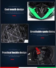 Load image into Gallery viewer, Youth Kids Motorcycle ATV Helmet, ECE 22.06 Approved, Full Face MTB Helmet, Moto S