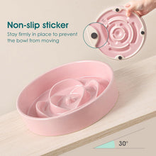 Load image into Gallery viewer, Vancasso Flower Shaped Slow Feeder Dog Bowl 960ml Pet Bowl Ceramic Puzzle Feeder