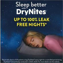 Load image into Gallery viewer, HUGGIES DryNites, Pyjama Pants, Girls 13+ Years (48-60KG), 33 x Bedwetting Pants, Up to 100% Leak Free Nights
