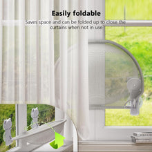 Load image into Gallery viewer, JUNSPOW Cat Window Perch Cordless Foldable Stable Kitten Beds Breathable hammock