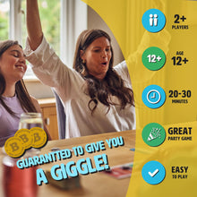 Load image into Gallery viewer, Ginger Fox Bajillions Number Guessing Board Game | Answer Fun Trivia Quiz