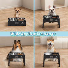Load image into Gallery viewer, GUUSII HOME Raised Dog Bowl with Stand Elevated Feeding Station Feeder Large