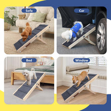 Load image into Gallery viewer, Dog Ramp for Sofa for Small Dogs - Joint-friendly, Anti-Slip Folding, Adjustable