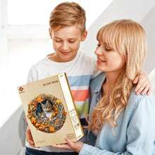 Load image into Gallery viewer, Wooden Jigsaw Puzzles for Adults - 3d Cat Mom Jigsaw Puzzles 280pcs, Artistic