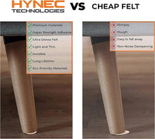Load image into Gallery viewer, Hynec Premium Furniture Felt Pads for Furniture Feet - Self Adhesive Floor Protectors