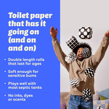 Load image into Gallery viewer, Who Gives A Crap Extra Soft luxury bamboo Toilet Tissue 12 Mega Rolls