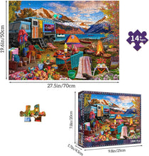 Load image into Gallery viewer, HUADADA Jigsaw Puzzles for Adults 1000 Pieces-Wilderness Journey-1000 Piece Jigs