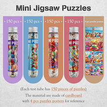 Load image into Gallery viewer, MISITU 150-Pieces Mini Puzzles Pack of 4 for Adults Birthday Party Travel Puzzle