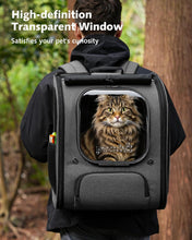 Load image into Gallery viewer, Pecute Cat Backpack Large Space, Cat Carrier Backpack Breathable, Stable Bubble