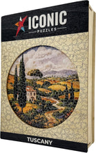 Load image into Gallery viewer, Iconic Puzzles - Tuscany, Italy, 100% sustainable wooden puzzle Gifts for FAMILY