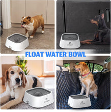 Load image into Gallery viewer, ELS PET Dog Water Bowl, Non Spill Slow Drink Pet Water Bowl Travel Bowl Non Slip