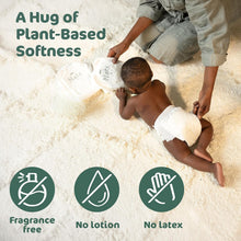 Load image into Gallery viewer, Naty Bamboo Viscose Baby Nappies, Size 2, (4-8 kg) 88 Count Dermatologically Tested for Sensitive Skin, Super Absorbent, Silky soft, Plant-based comfort, Stretchy & flexible fit