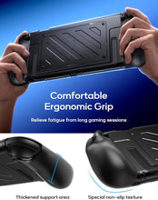 Load image into Gallery viewer, JSAUX Split Protective Grip Case for Switch 2 with Front Cover Drop Protection, Dockable, Ergonomic Non-Slip Grip, Kickstand Compatible, PC Front Cover, TPU Middle Frame, 10-Card Storage