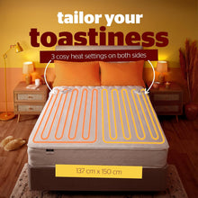 Load image into Gallery viewer, Silentnight Dual Control Electric Blanket Double - Heated Electric Underblanket DOUBLE