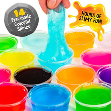 Load image into Gallery viewer, Original Stationery Dinosaur & Monsters Battle Slime Kit 14 Pre Made Slimes fun