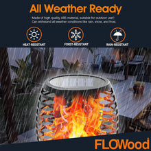 Load image into Gallery viewer, SET OF 4 FLOWood Solar Lights Outdoor Garden,1 Pack 53 CM Tall Solar Flickering LIGHTS