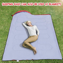 Load image into Gallery viewer, Pystuvo Sleeping Bag for Adults,4 Season Sleeping Bag Lightweight Waterproof Indoor & Outdoor