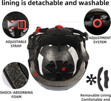 Load image into Gallery viewer, Celoid kids skateboard helmet violet small 18.1'' X 20.5''