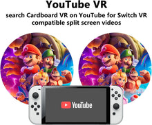 Load image into Gallery viewer, RREAKA Switch VR Headset designed for Nintendo Switch VR Headset & Switch oled console with adjustable Lens for a virtual reality gaming experience and for Labo VR 3D Goggles Head Strap