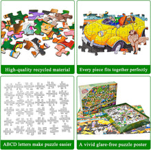 Load image into Gallery viewer, HUADADA The Dog Party Jigsaw Puzzles for Adults 1000 Piece Fun Dogs Park Jigsaws