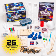 Load image into Gallery viewer, Original Stationery Weather Science Kit Discovery Lab 62 Piece STEM toy Ages 8+