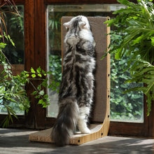 Load image into Gallery viewer, FUKUMARU Cat Scratcher 68 cm L Shape Cat Scratch Pad Wall Mounted, Cat Scratch