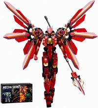 Load image into Gallery viewer, Red Mech Robot Building Block Set for Mecha Fans 511 Pcs