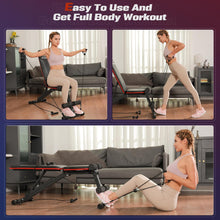 Load image into Gallery viewer, FLYBIRD Adjustable Bench,Utility Weight Bench for Full Body Workout- Foldable