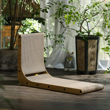Load image into Gallery viewer, FUKUMARU Cat Scratcher 68 cm L Shape Cat Scratch Pad Wall Mounted, Cat Scratch