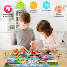 Load image into Gallery viewer, HUADADA Jigsaw Puzzles for Adults 1000 Piece Dog Water Park Puzzles for 14+