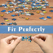 Load image into Gallery viewer, Jigsaw Puzzles for Adults 1000 Pieces, City Walk with Poster Interlock Perfectly