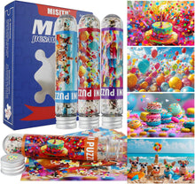 Load image into Gallery viewer, MISITU 150-Pieces Mini Puzzles Pack of 4 for Adults Birthday Party Travel Puzzle