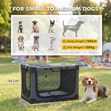 Load image into Gallery viewer, Collapsible Dog Crate, Portable Pet Travel Crate for Medium Large Dogs and Cats