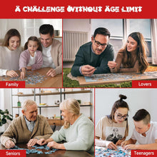 Load image into Gallery viewer, Advent Calendar Jigsaw Puzzle, 24 Christmas Puzzle Boxes, Family Holiday Jigsaw SANTA