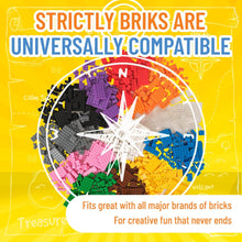 Load image into Gallery viewer, Strictly Briks Toy Building Block, 12 Vibrant Colors, 1008 Pieces, Classic Brick