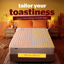 Load image into Gallery viewer, Silentnight Dual Control Electric Blanket Double - Heated Electric Underblanket KING