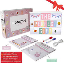 Load image into Gallery viewer, A4 Cinema Light Box with 400 Letters, Symbols & Emojis & 2 Markers, USB Included PINK