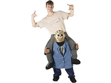 Load image into Gallery viewer, Morph Latex Mask Serial Killer Piggyback Halloween Costume for Adults