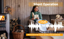 Load image into Gallery viewer, JossaColar Log Burner Fan Silent Operation | 6-Blade Stove Fans Log Burners | Wood Burner Fans Heat Powered | Fan for Wood Burning Stove | Fireplace Accessories Tools